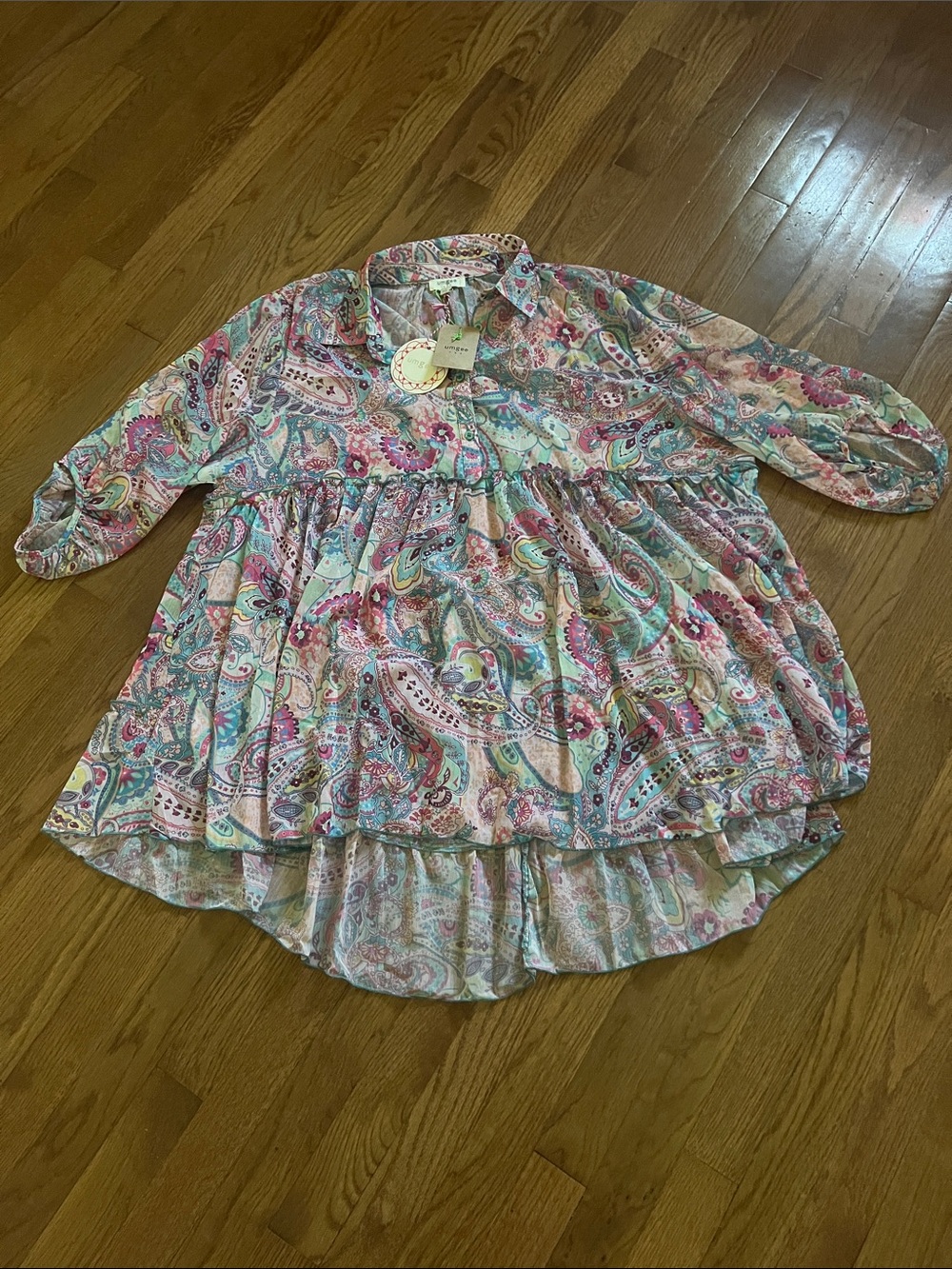 Umgee dress large NWT